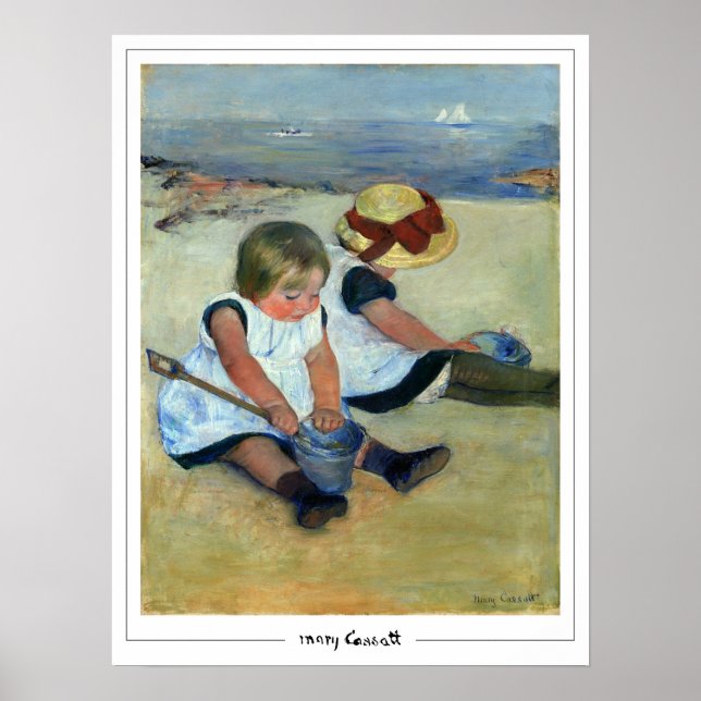 Mary Cassatt Zedign Poster d'art #140 (Devant)