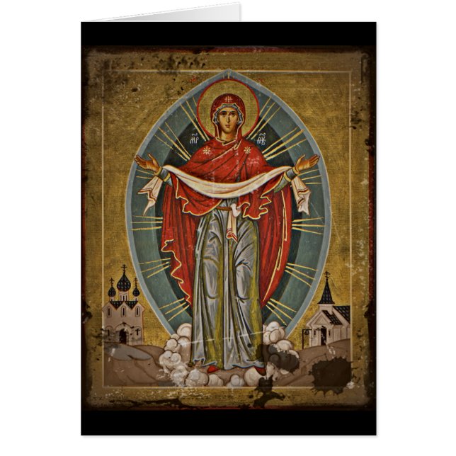 Mary le Protecteur Theotokos (Devant)