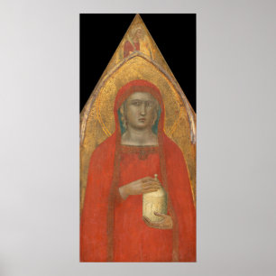 Mary Magdalene - Pietro Lorenzetti Poster des Beau
