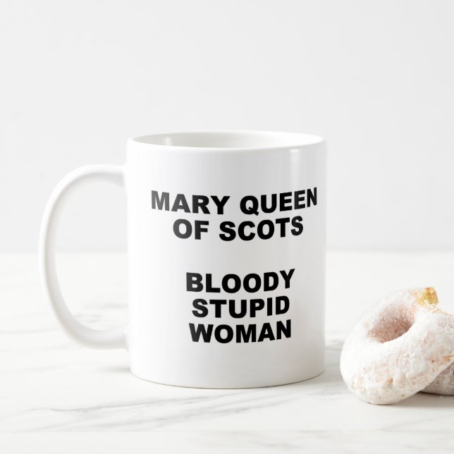Mary Queen of Scots Mug (Avec donut)