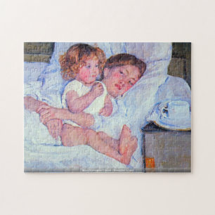Mary Stevenson Cassatt - déjeunez dans le puzzle