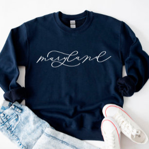 Maryland Script State Sweatshirt