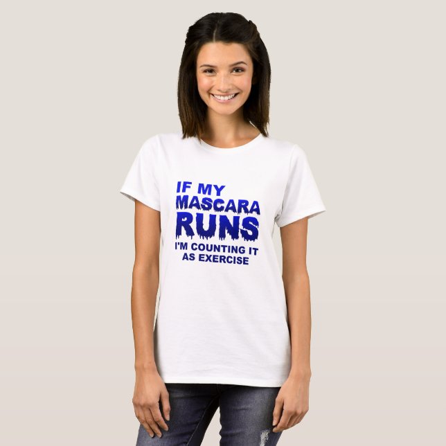 Mascera Cours Exercice Tshirt Drôle (Devant entier)