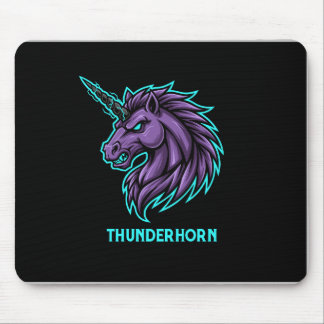 Mascotte de Thunderhorn Esports | Tapis de Souris 