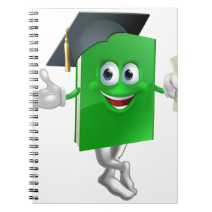Mascotte licenciée de livre d'éducation