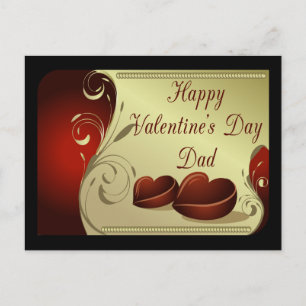 Masculine pour la carte postale Papa Valentine