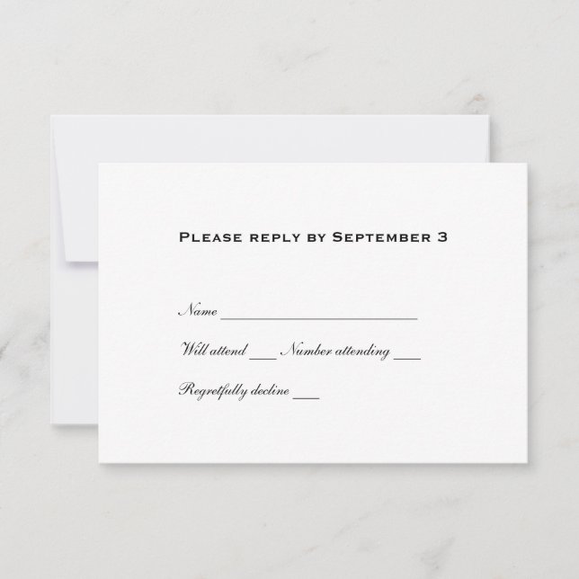 Mason Jar Lavender Pays rsvp (Devant)