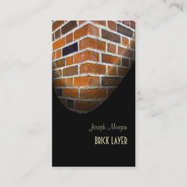 Masons, travailleurs de pierre cartes de visite (Devant)