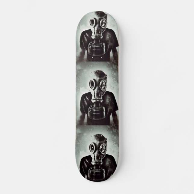 MASQUE À GAZ PERSONNES SKATEBOARD (Recto)