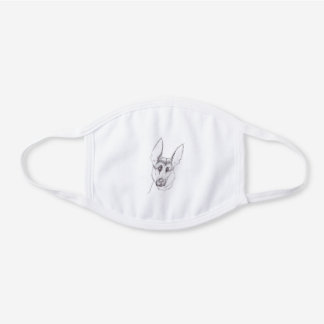 Masque à visage berger allemand
