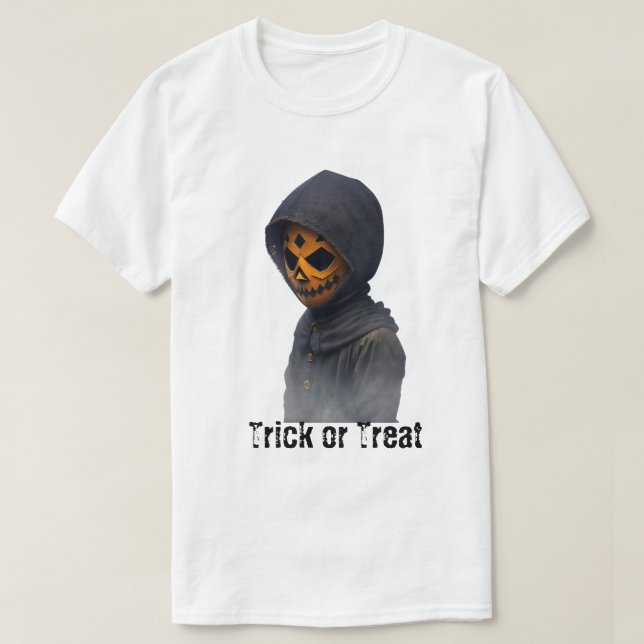 Masque citrouille ou T-shirt (Design devant)