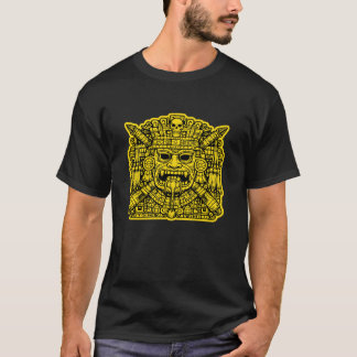 Masque de guerrier rituel maya T-Shirt