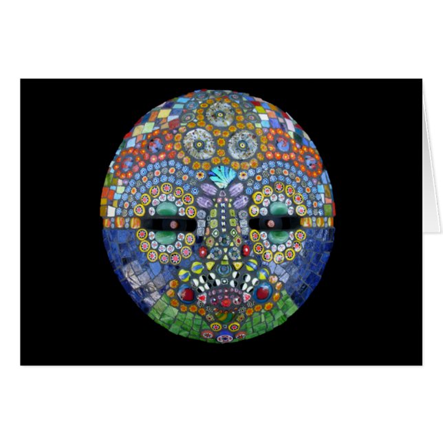 Masque de mosaïque de Marge (Devant Horizontal)