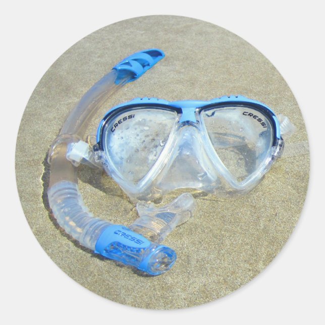 Masque de plongée dans les Stickers (Devant)