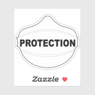 Masque de protection autocollant vinyle
