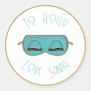 Masque de sommeil glamour Stickers New York City G