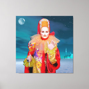 Masque de Venise Toile tendue Impression