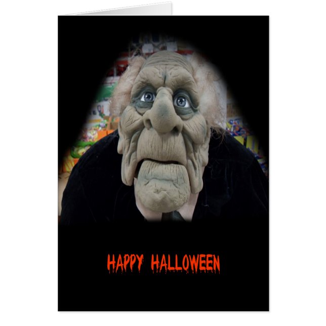 Masque de vieil homme en Arrière - plan noir (Devant)