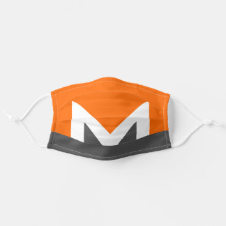 Masque de visage de tissu Monero XMR