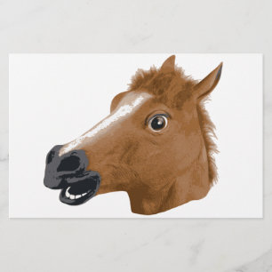 Masque Déplaisant de la tête de cheval