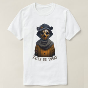 Masque d'Halloween en T-Shirt à Capuche