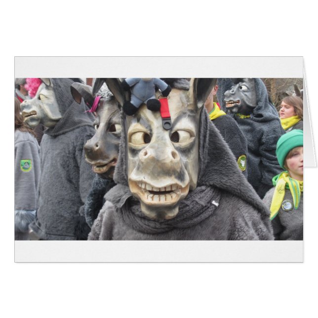 Masque Dingue Donkey (Devant horizontal)