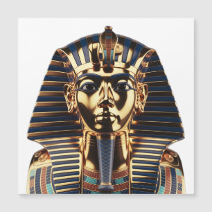 Masque Égyptien Doré Luxueux en Art