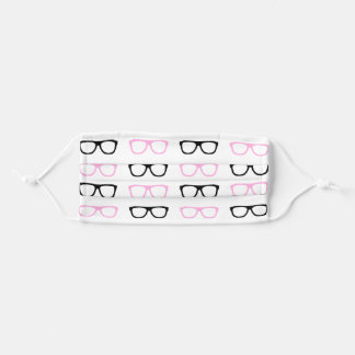 Masque En Tissu lunettes à oeil rose