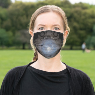 Masque En Tissu Mandala, la déesse des triples lunes