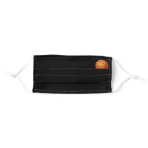 Motif de basket-ball noir simple