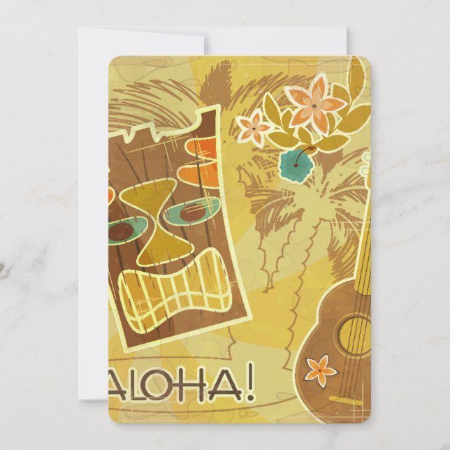 Masque Hawaïen Tiki (Devant)