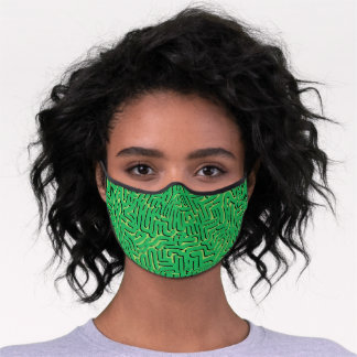 Masque In Tissu Premium Le Rigle vert