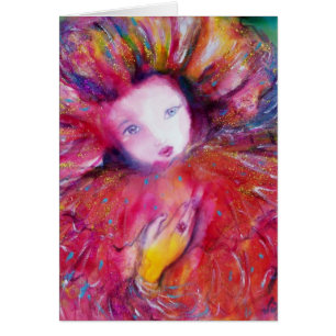 Masque rouge du Carnaval de Venise