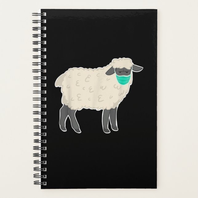 Masque simple à porter pour les moutons | Cadeau a (Devant)