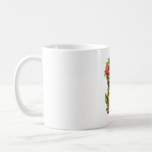 Masque Tiki Tropical Bloom Tasse à Café