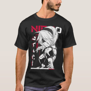 Masque Tshirt Nier Automata 2B