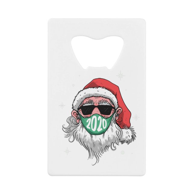 masque visage coronavirus santa claus 2020 (Devant)