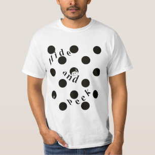 Masquer et regarder dans un T-shirt point