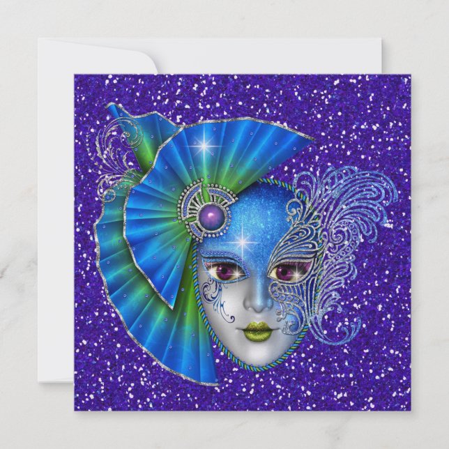 Masquerade - Costume Party Invitation par SRF (Devant)