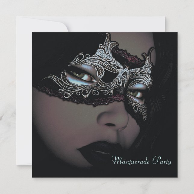 Masquerade Party - invitation (Devant)
