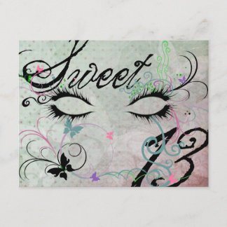 Masquerade Sweet 13 Invitations
