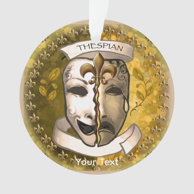 Masques d'acteur Fleur De Lis (devant)