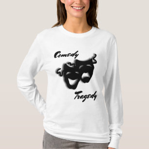 Masques de Comédie et de Tragédie Théâtre T-Shirt 