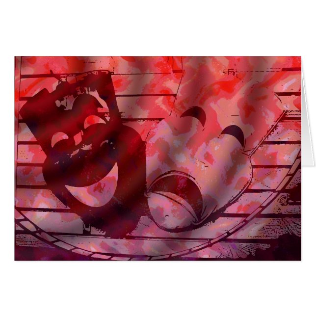 Masques théâtraux (Devant horizontal)