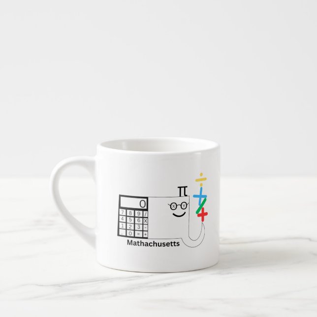 Massachusetts Mathachusetts Espresso Mug (Gauche)