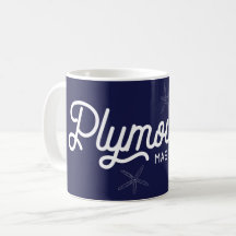 Massachusetts Plymouth Mug café Nautique