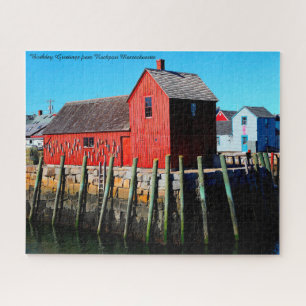 Massachusetts Rockport. Jigsaw Puzzle