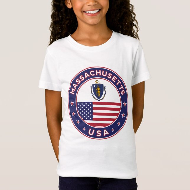 Massachusetts, T-shirt Massachusetts, legging (Devant)