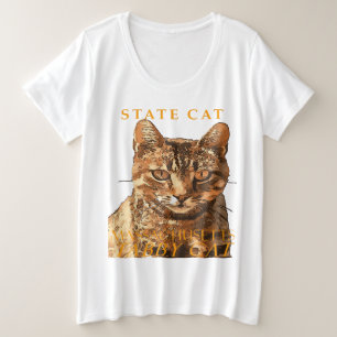 Massachusetts Territoire Chat Le Magnifique Tabby