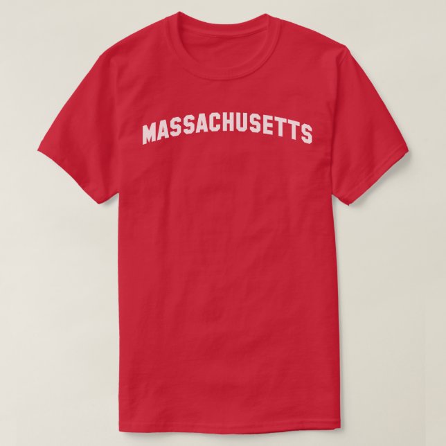 Massachusetts TShirt 1 (Design devant)